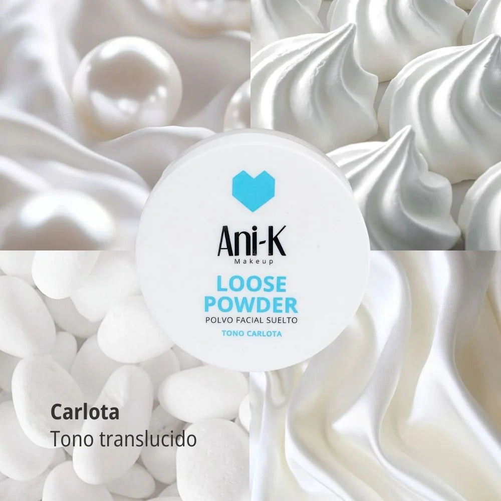 Polvo Facial Suelto Bonita Carlota Ani-k